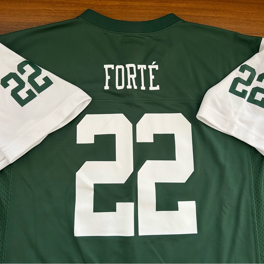 NFL Jets #22 Forte Jersey EUC -Youth XL
